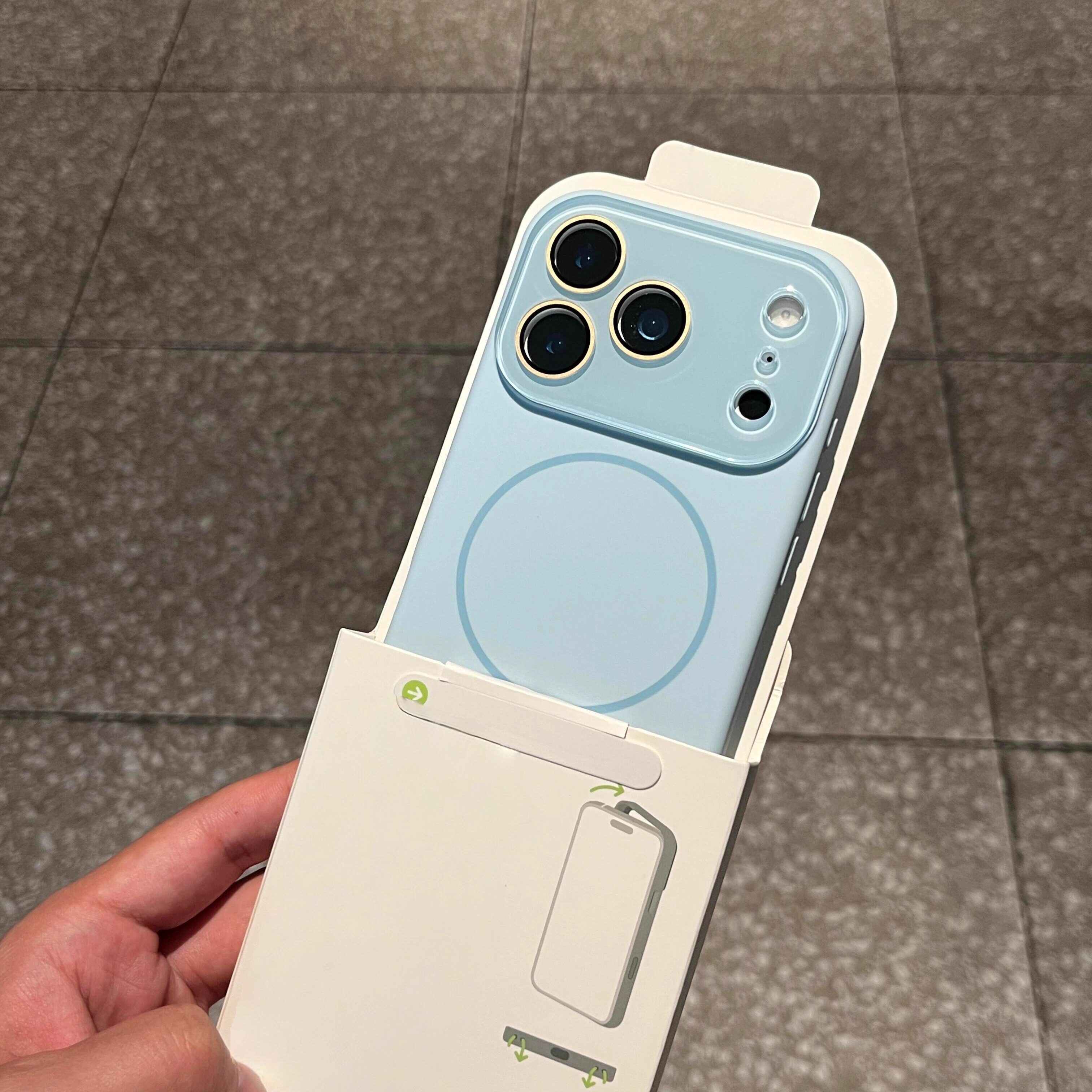 奶蓝色液态硅胶小视窗适用苹果17Promax手机壳iPhone16/15PLUS简约14pro镜头膜全包iphone13磁吸充电新款软糯