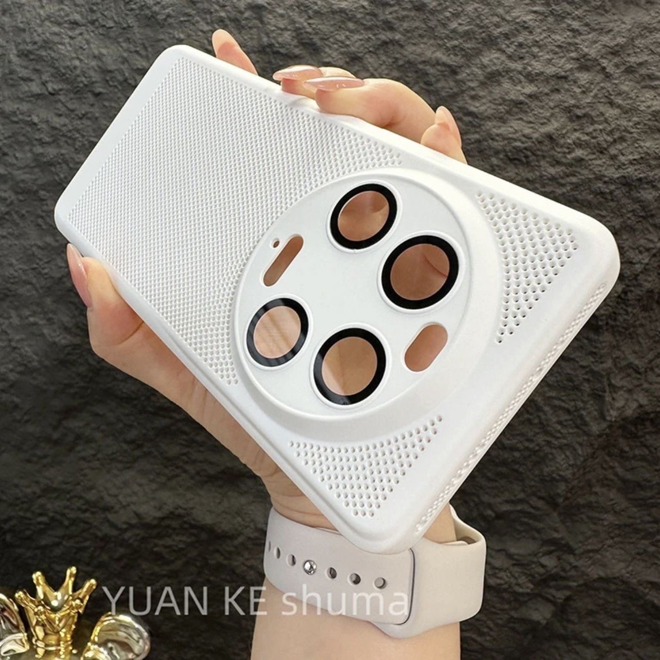 适用小米13亚克力简约保护壳