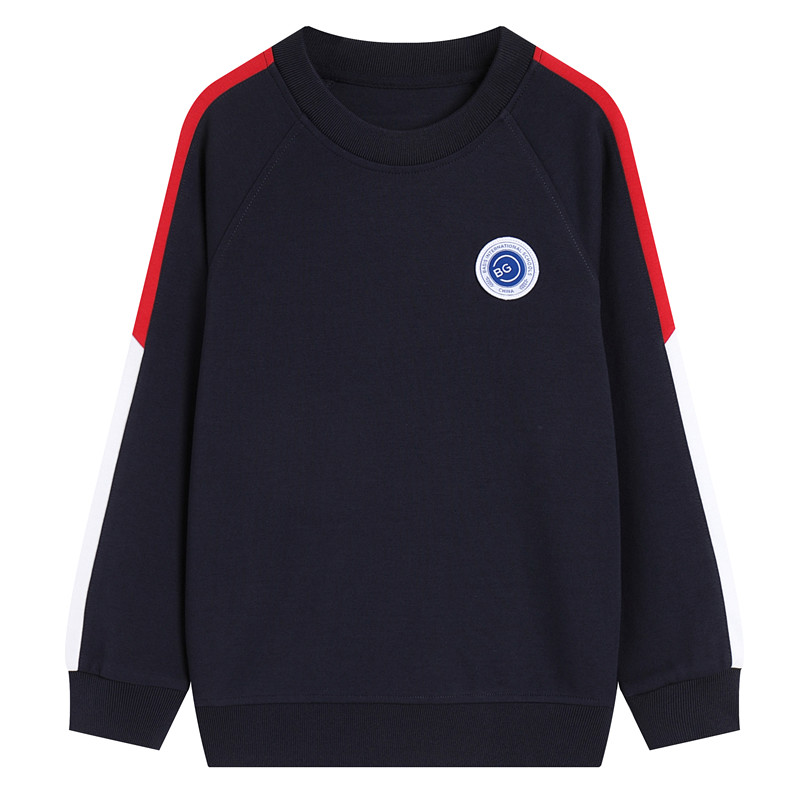 贝校 双语 国际卫衣套头衫长袖+长裤