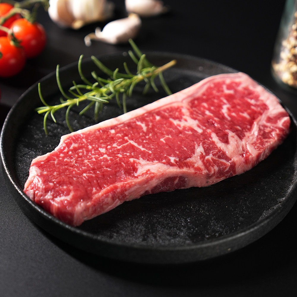 肴西来原切澳洲冰鲜和牛M8-9西冷牛排牛肉片寿喜烧牛肉粒