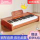 贝多辰木质37键小钢琴儿童初学男女孩宝宝启蒙玩具礼物迷你电子琴