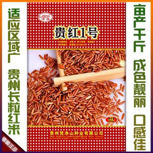 贵州香红米水稻种子胭脂米种特色红米种子长粒 红籼稻 早晚稻种子