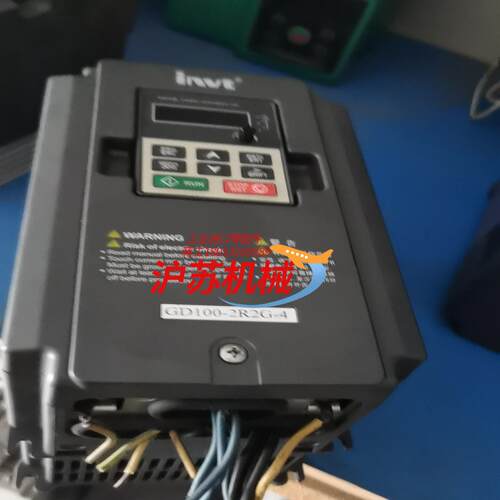几乎全新 GD10-2R2G-4英威腾变频器2.2kw,