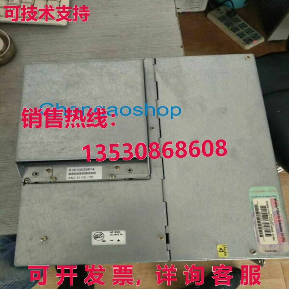 原装供应1 二手良好 6AV7614-0AB22-0AG0