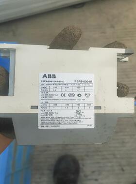 (拍前咨询)议价品:ABB软启动器PSR6-600-81,拆