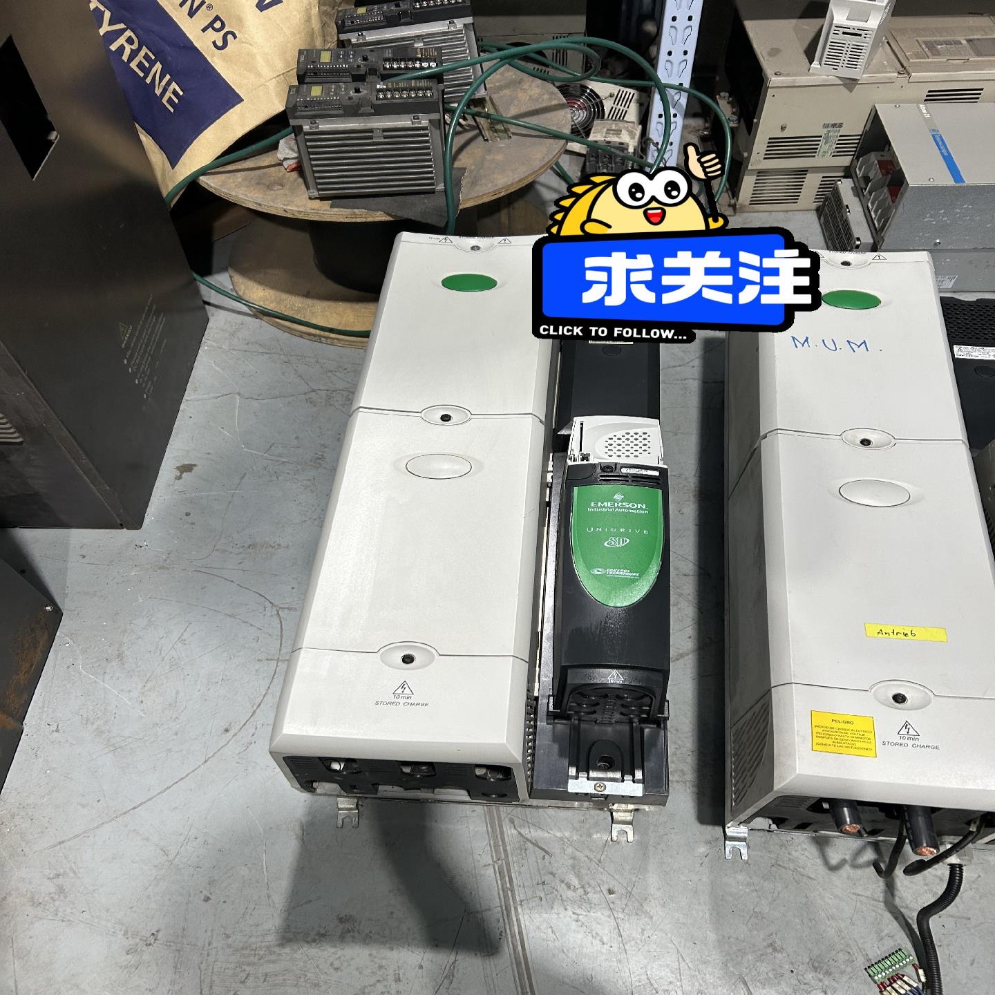 爱默生变频器 SPMD1624S 160/185KW 实拍