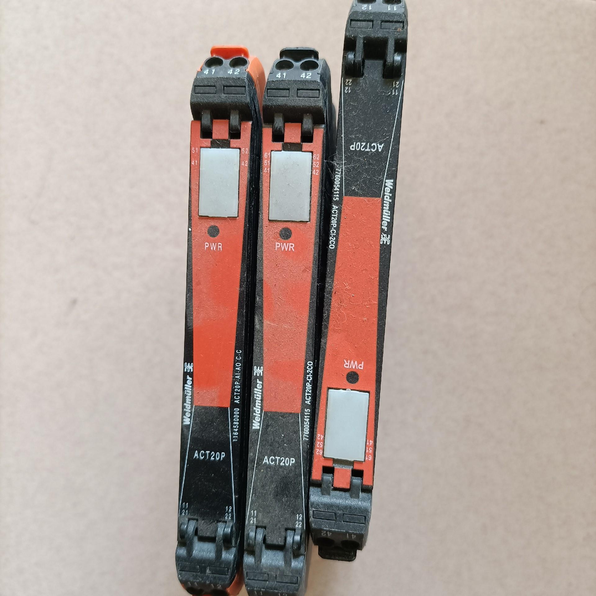 [德峰] -拆-隔离器AI安全AO-CACT20P米勒魏德电源C信号