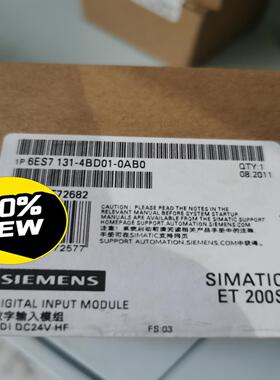 全新未开封6ES7131-4BD01-0AB0~议价