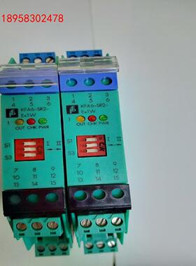 安全栅倍加福KFA6-SR2-Ex1.W 几乎全新，没有保护