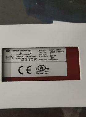 全新AB罗克韦尔安全继电器MSR138DP 440R-M23