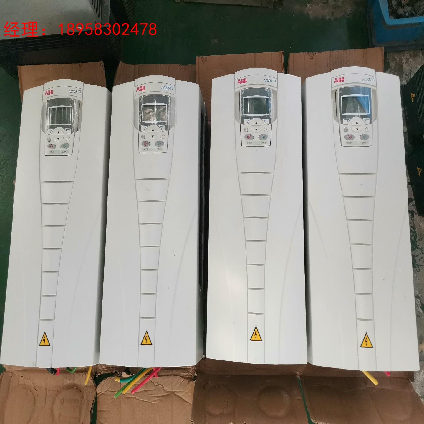 ABB变频器ACS510-01-031A-4 原装拆机9成新