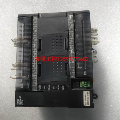 【荣强工控】欧姆龙PLC，CP1L-EM40DT-D，成色漂亮！