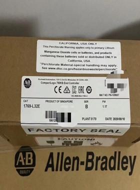 1769-L32E 全新AB原装PLC现货 议价