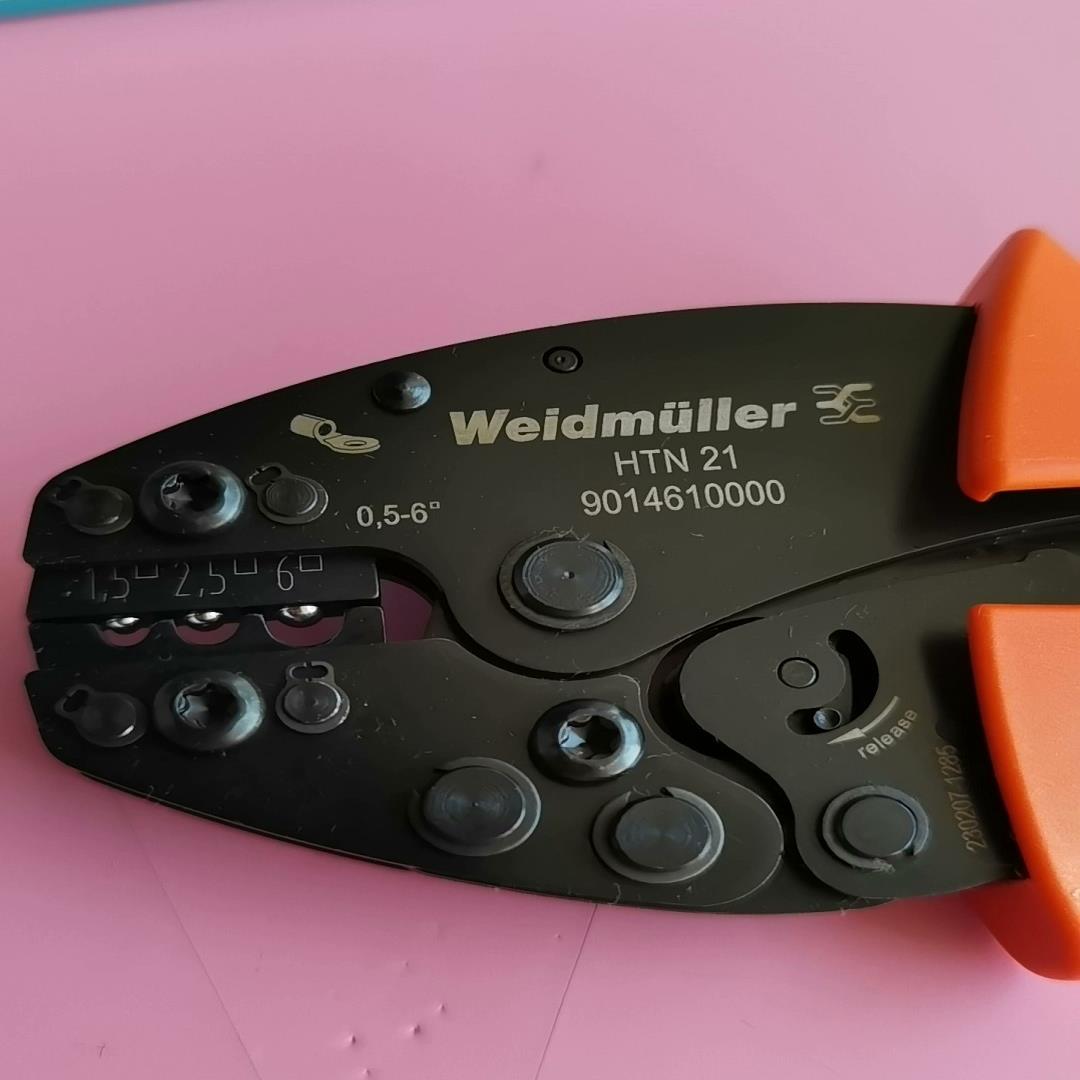 魏德米勒9014610000压线钳，HTN21。全新正品，德