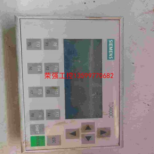 【荣强工控】西门子td400c成色参数如图正常使用