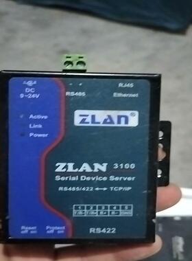 卓岚ZLAN3110串口服务器RS232/485/422转以