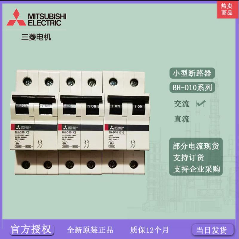小型 断路器 BH-D10 C型1P 2P 3P (20A 25A 32A 40 50 60A)议价