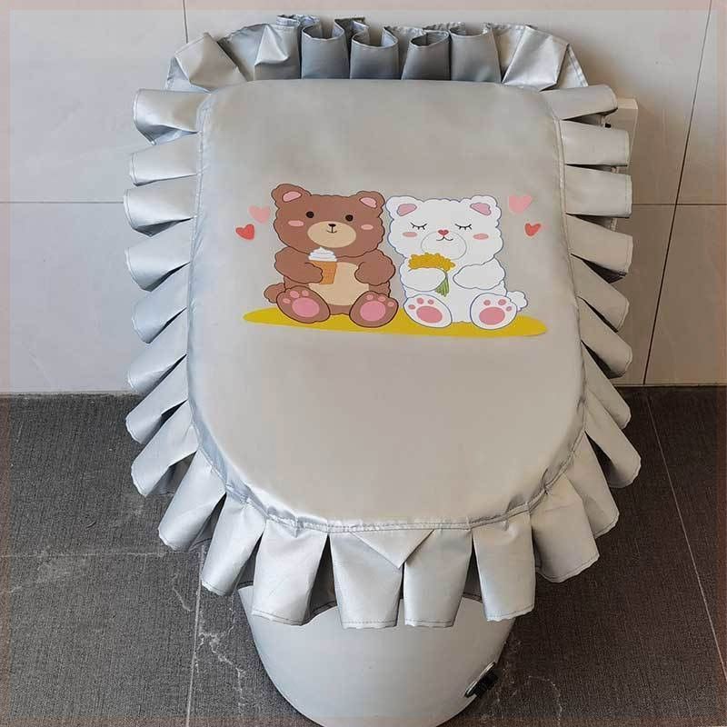 智能马桶罩防水罩防淋浴套坐便器全包罩水箱罩通用马桶盖罩防溅水