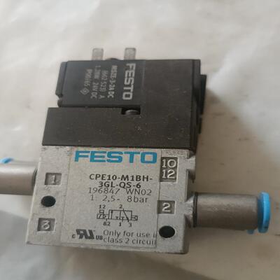 费斯托气动电磁阀，FEST0，拆机的，每个50元包邮，（5）