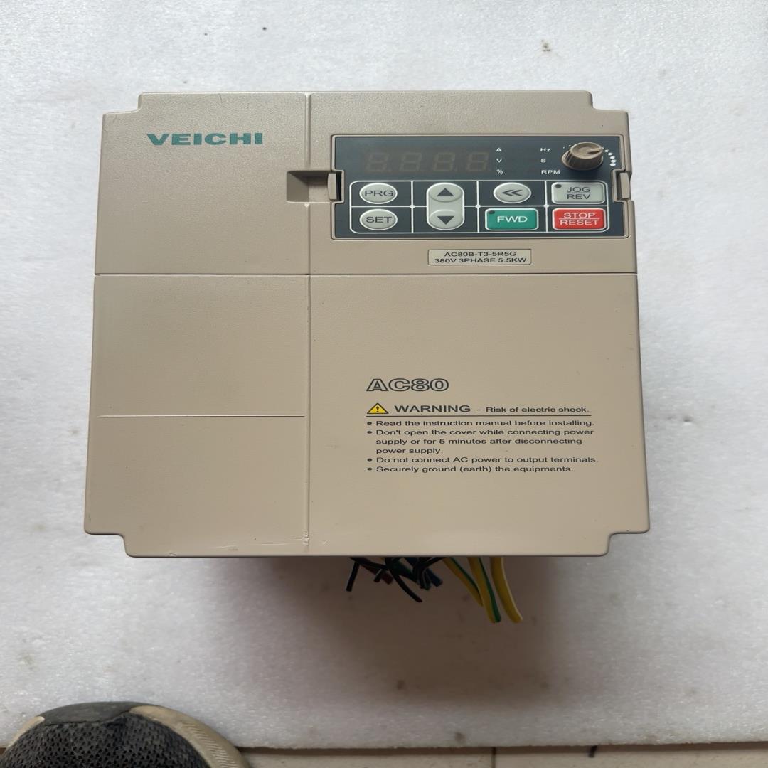 （设备配件）5.5-变频器，T3千瓦-380 伟创伏AC80B5R5G，