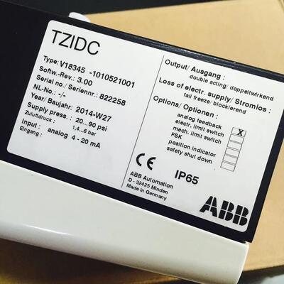 阀门定位器V18345-1010221001 V183