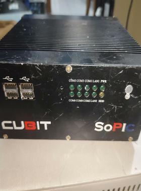 [德峰]CUBIT工业主机一台，通电可以开机，内部有主板及64G固态