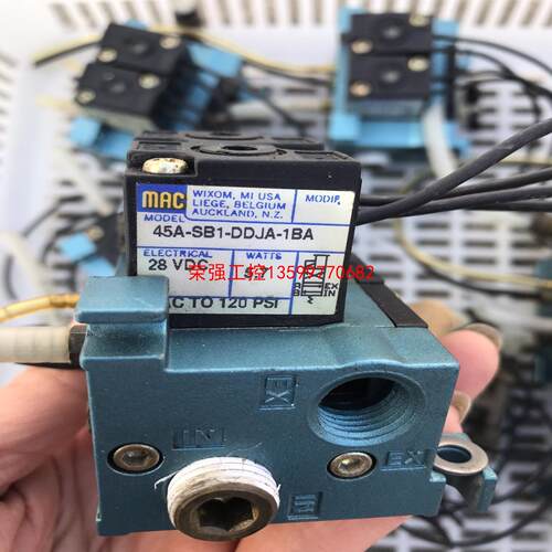 【荣强工控】MAC美国电磁阀45A-SB1-DDJA-1BA