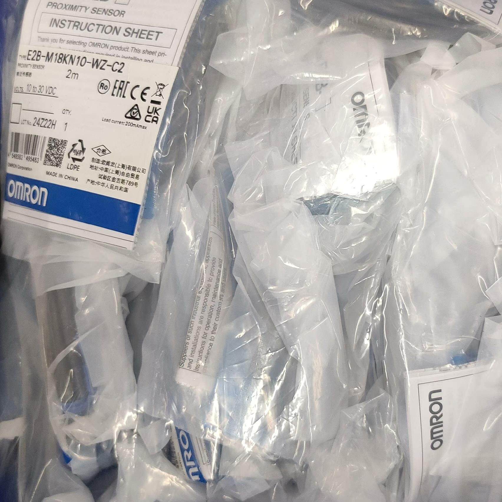 欧姆龙 E2B-M18KN10-WZ-C2 接近开关全新原装