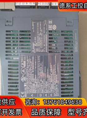 三菱伺服MR-J4-60B仅上过一次机选错型号就拆下来了
