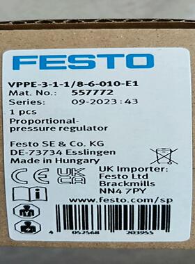 全新费斯托比例阀VPPE-3-1-1/8-6-010-E1