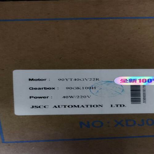 JSCC精研电机90YT40GV22R/90GK100H