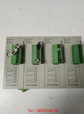 【非标价】台达温度控制器模块拆机货一组，DTC2000三片DTC100