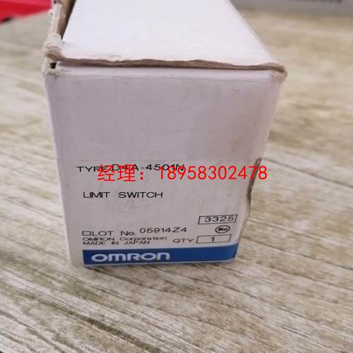 #Omron/欧姆龙  omRon限位开关D4A-4501N