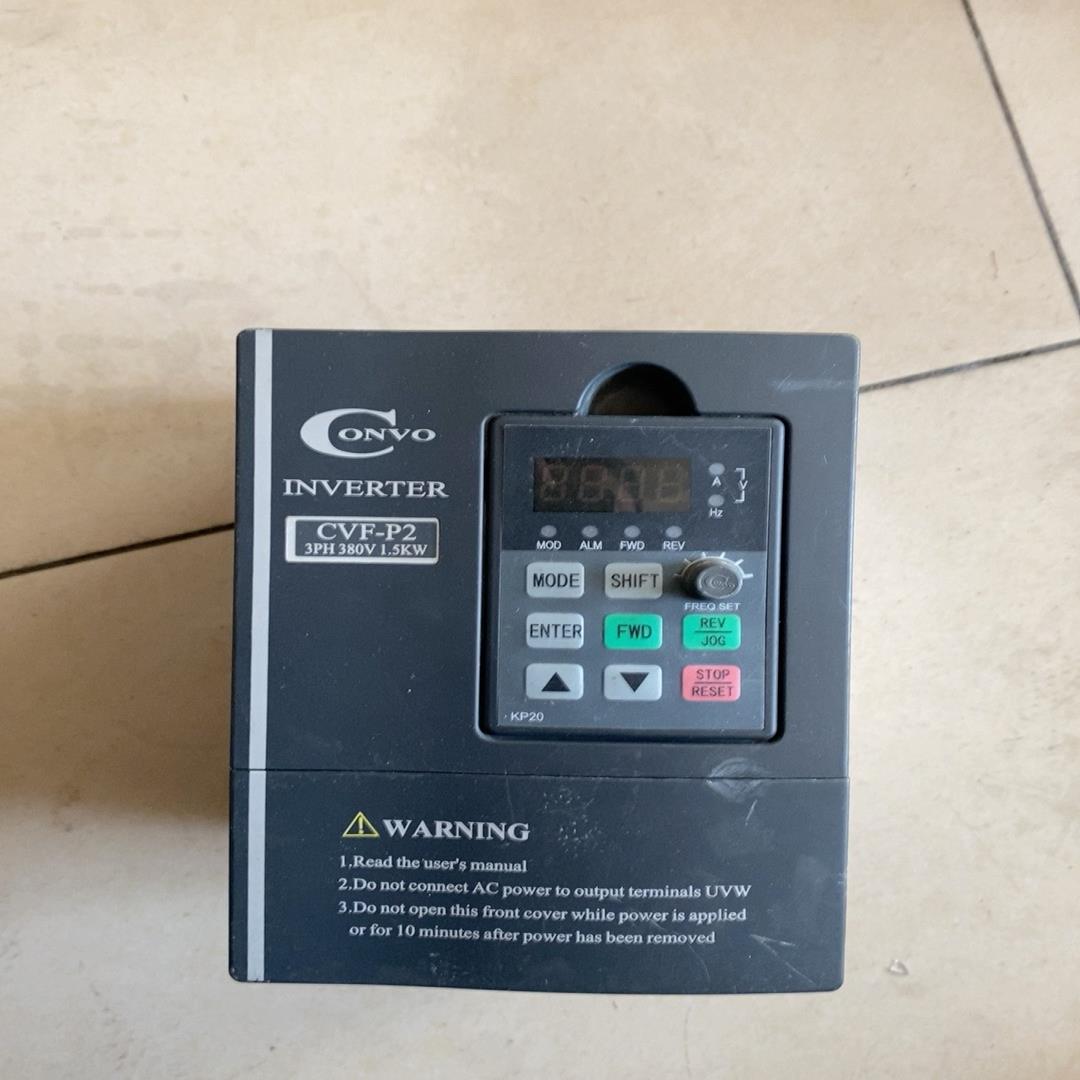 变频器二手康沃变CVF-P2-4T0015C 380V 1.