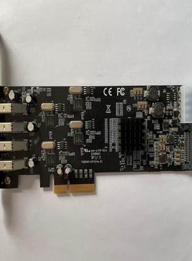 MOGE魔羯 独立通道USB3.0扩展卡PCIE转四口usb