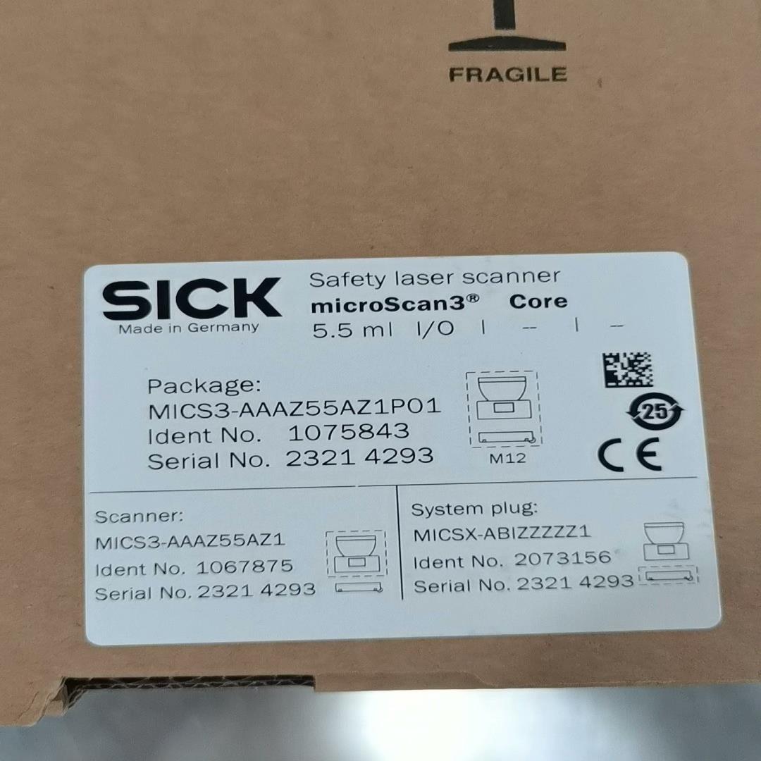 SICK雷达MICS3-AAAZ55AZ1P01，10758