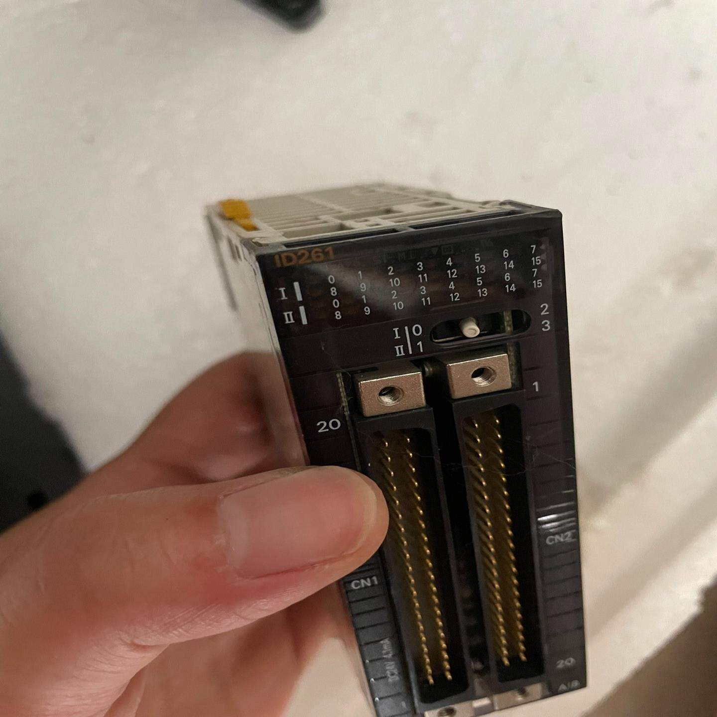 欧姆龙PLC扩展模块 CJ1W-ID261 ，实物拍摄，成色