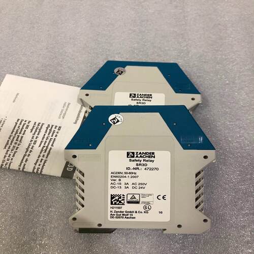 [德峰]ZANDER AACHEN 安全继电器SR3D AC230V