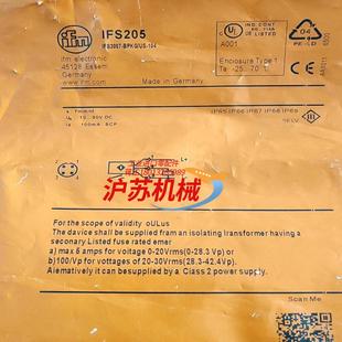IFM IFS205 接近传感器