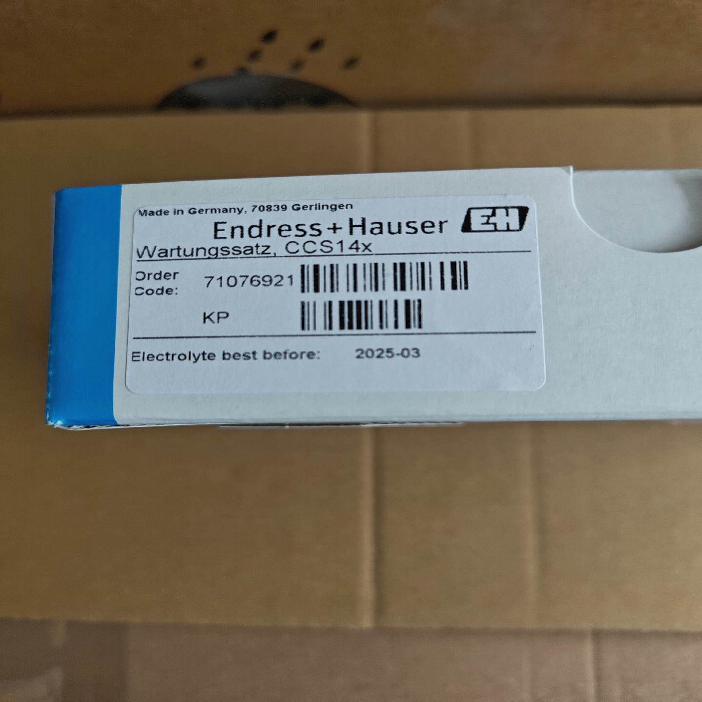 （设备配件）E+H 余氯维护包 71076921 适用于探头：CCS14