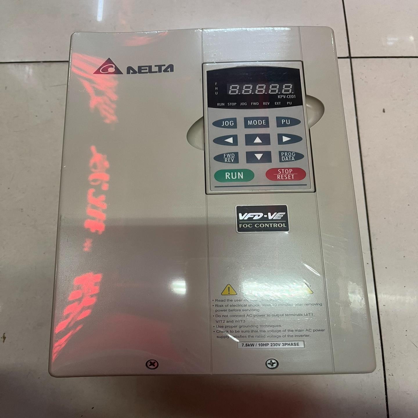 （设备配件）KW 台达2变频器- VFD075V23AVE 系列 7.5
