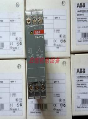 ABB相序监视器 CM-PFE 1c/o， 208-440VAC