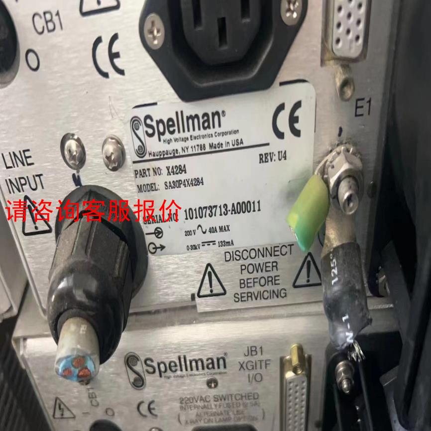 美国SPELLMAN/斯派曼 高压电源 SA30P4X428
