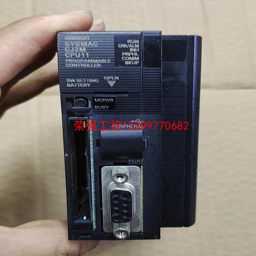 【荣强工控】CJ2M-CPU11 欧姆龙plc 主机图片成色，包好用 拆