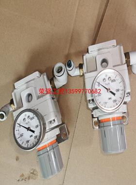 【荣强工控】SMC负压调压阀IRV3000-03BG，设备拆机！橙色很新