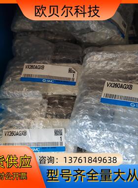 正品VX260AGXB全新原装SMC电磁阀