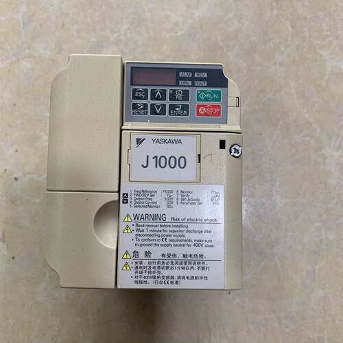 CIMR-JB4A0005BBA拆机安川变频器2.2KW/1