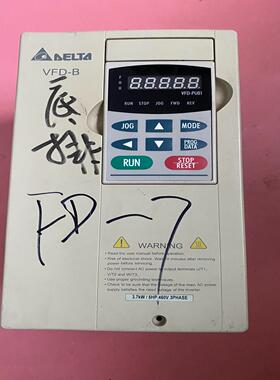 台达变频器 VFD037B43A