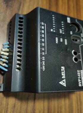 台达pLc，Dvp14Ec00R3，拆机剪线，成色很好，表面