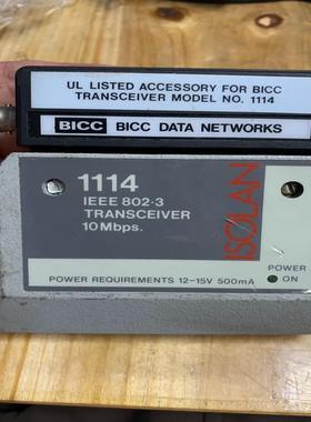 （请询价）BICC DATA NETWORKS收发器1114议价